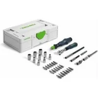 FESTOOL Ratsche Festool Ratschen-Set SYS3 S 76-1/4"-CE RA