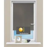 Seitenzugrollo Seitenzugrollo 'Luna', verdunkelnd, Klemmfix, ohne Bohren, Fixmaß, Kutti, verdunkelnd, ohne Bohren, Klemmfix, Sichtschutz, Sonnenschutz