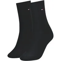 Tommy Hilfiger Socken TH WOMEN SOCK CASUAL 2P (2-Paar, 2 Paar) mit flacher Zehennaht