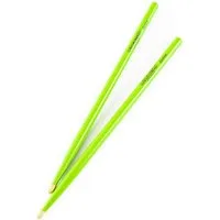 MUSIC STORE Drumsticks (Junior Drumsticks Green 33cm Length 1.3cm Diameter Olive Tip Professional Feel Robust Construction Kids Drumsticks, Sticks, Beater und Mallets, Drumsticks Holztip), Junior Drumsticks, Kids Drumsticks, Olive Tip
