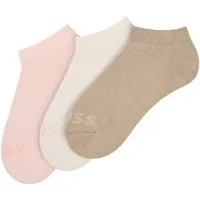 BOSS Sneakersocken 3P AS Logo CC W (Packung, 3-Paar, 3er) mit BOSS Logoschriftzug