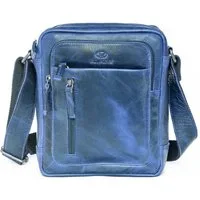 ALMADIH Umhängetasche Leder Herren klein FINN Ledertasche – Kompakte Messenger