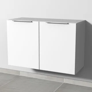 Sanipa 4balance Anbauschrank mit 2 Türen, Weiß-Matt, DG13901 DG13901