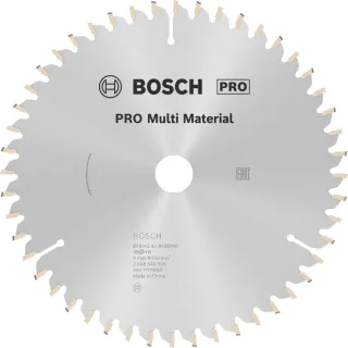 Bosch PRO Kreissägeblatt Multi Material für Handkreissägen - 2608640506