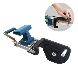 2 in 1 Wood Curve/Straight Hand Edge Banding End Trimmer for Woodworking Plywood Laminated Surfaces