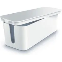 BEARWARE Kabelbox, (1-tlg), Kabel Box mit Gummifüßen - Kabelmanagement / dezente Optik / Ladebox