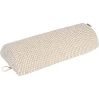 beties Halbrolle Leinen-Waffelpique Sauna, 1-tlg., Halb-Nackenrolle gefüllt ca. 15x33 cm 100% Leinen