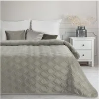 Eurofirany Tagesdecke SOFIA/5, Doppelseitige Decke mit gestepptem Muster für Doppelbett & Sofa