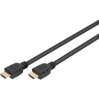 HDMI Ultra High Speed Anschlusskabel, mit Ethernet, UHD 8K schwarz, 5 Meter