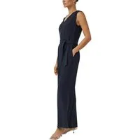 s.Oliver BLACK LABEL Overall mit V-Ausschnitt, mit Gürtel