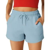 R-CAMP Shorts Kurze Hosen Damen Sweatshorts (Packung, 1-tlg., kurze shorts damen) Baumwolle, Hautfreundlich und atmungsaktiv