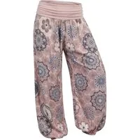 OriginalYou Haremshose Sommerhose Damen Boho Flatterhose leichte Yoga-Hose weites Bein luftige & leicht, hautfreundliches Material