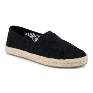 TOMS Alpargata Rope 2.0 Schuh Baumwolle Damen Schwarz Espadrilles