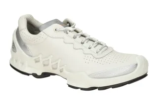 Ecco 80287351366 BIOM AEX Damen Sportschuhe Wei? Silber Reflektierend