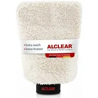 ALCLEAR 950013WH Ultraweicher Mikrofaser Auto Waschhandschuh, saugstark Mikrofasertuch (80% Polyester, 20% Nylon)