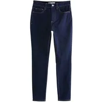 Next Skinny-fit-Jeans Skinny Fit Stretch-Jeans, Kurzgröße (1-tlg)