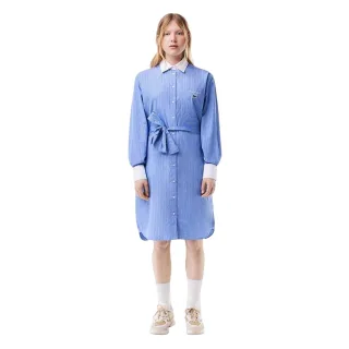Lacoste - "Rene" Hemdblusenkleid für Damen (Persisch Blau)