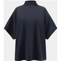 Travel 8 Blusenshirt Damen Wide Fit Oberteil mit Fledermausärmeln Black – Knitterarm