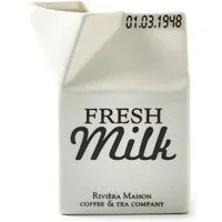 Rivièra Maison Milchkännchen Carton Jar Milk Milchkännchen off white