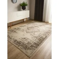 benuta Teppich Suki, rechteckig, Höhe: 6 mm, Vintage-Look, Kurzflor, Retro Teppich Wohnzimmer, Schlafzimmer