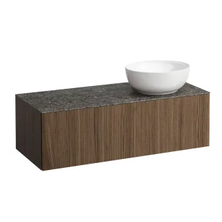 LAUFEN Waschtischunterschrank und Waschtischplatte ALESSI 500x1200x370  H4323130976301