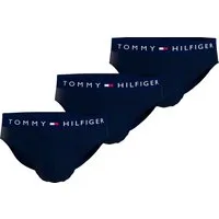 Tommy Hilfiger Underwear Slip TH-3P BRIEF (Packung, 3er) mit Tommy Hilfiger Logoschriftzug