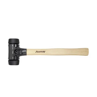 Wiha Schonhammer Safety mittelweich/mittelweich mit Hickory-Holzstiel, Rund-Schlagkopf - 26432