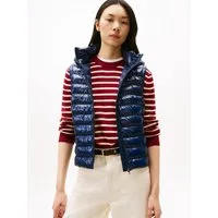 Tommy Hilfiger Steppweste LW PADDED SLIM VEST leicht glänzende Oberfläche