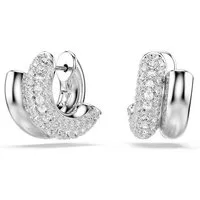 Swarovski Paar Creolen Schmuck Geschenk Dextera Ohrringe, mit Swarovski® Kristall
