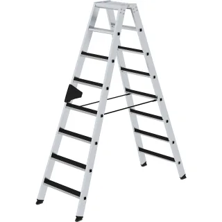 Munk Stufen-Stehleiter beidseitig begehbar mit clip-step - 041608