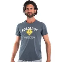 ROADSIGN australia T-Shirt Raute (1, 1-tlg., 1) mit Logo-Aufdruck und Rundhalsausschnitt, 100 % Baumwolle