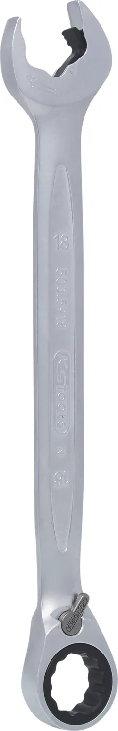 KS Tools DUO GEARplus Ringmaulschlüssel,Maul-Ratschenfunktion, umschaltbar - 503.5918