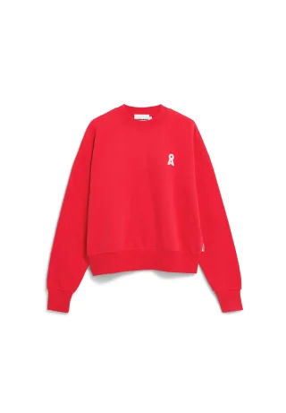 Armedangels - ICONIC Å ALIZAA SWEAT mars red - Gr. - L