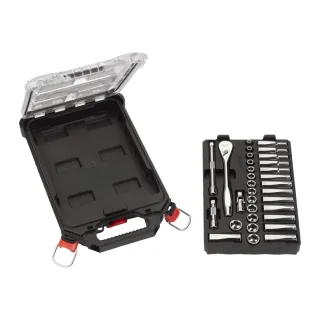 Milwaukee - 3/8 RATSCHEN-STECKSCHL.SATZ PACK 32 PC" - 4932478813