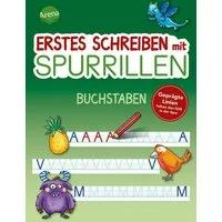 Erstes Schreiben mit Spurrillen. Buchstaben / Silke Reimers