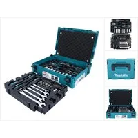 Makita Werkzeugset Handwerkzeug Set 87 tlg. (E-11542) Schraubendreher / Ratsche