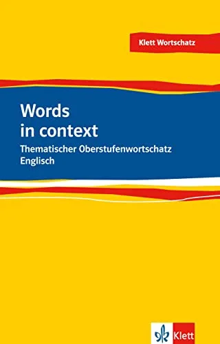 Words in Context. Thematischer Oberstufenwortschatz Englisch [Taschenbuch] [2004] Carlton-Gertsch Louise Gertsch Louise Carlton-