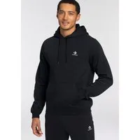 Converse Kapuzensweatshirt EMBROIDERED STAR CHEVRON BRUSHED BACK FLEECE HOODIE mit Kängurutasche, aus angerauter Sweatware, Langarm