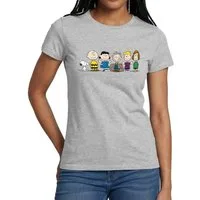 Spreadshirt T-Shirt Peanuts Snoopy Und Seine Freunde Frauen T-Shirt (1-tlg)