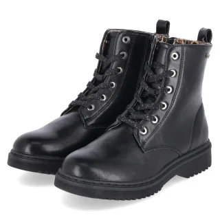 Indigo Schnürboots  Schwarz - Gr. 31 -  Textil und Synthetik