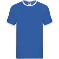 Fruit of the Loom Rundhalsshirt Fruit of the Loom Valueweight Ringer T