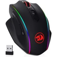 Redragon kabellose, 8 programmierbare Tasten Gaming-Maus (kabelgebunden, RF Wireless, 1 dpi, bis 16.000 DPI, RGB-Beleuchtung)