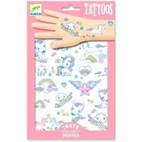 DJECO Kindertattoo DJ09575 Tattoos: Unicorns