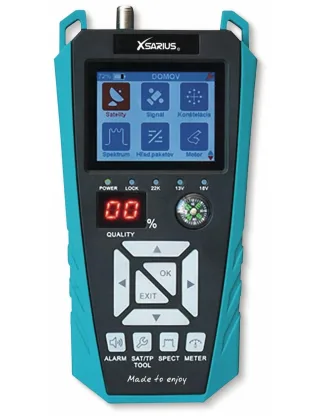 XSARIUS Sat-Messgerät HD Easy Pro Ultra