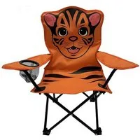 Linder Exclusiv GmbH Campingstuhl Kinder Camping-Stuhl Falt-Armlehnstuhl Kinderstuhl Stuhl Campingsessel, leichter Transport - inklusive Tragetasche