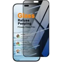 Wigento Displayschutzglas Privacy 1x für Honor 600 Lite Display 9H Hartglas Blickschutz für Honor 600 Lite, Privacy Display Schutz Glas