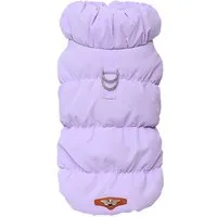 FLOCKI Pets™ Hundejacke gefütterte Hundejacke mit Leinenhaken, Für Hunde in verschiedenen Größen, weiches Innenfutter