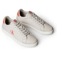 Calvin Klein Jeans 3 CUPSOLE PU Plateausneaker, Freizeitschuh, Halbschuh, Schnürschuh mit gepolstertem Schaftrand