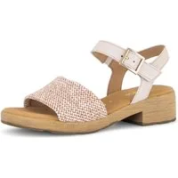 Gabor Pisa Sandalette Blockabsatz, Sommerschuh in Komfortweite H (sehr weit)