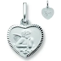 ONE ELEMENT Kettenanhänger Schutzengel Anhänger aus 925 Silber, Feine Gestaltung – ein Sinnbild mit ruhiger Eleganz